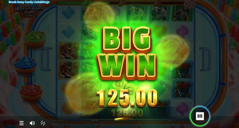 Break Away Candy - Grand Jackpot of x5000 bet hit