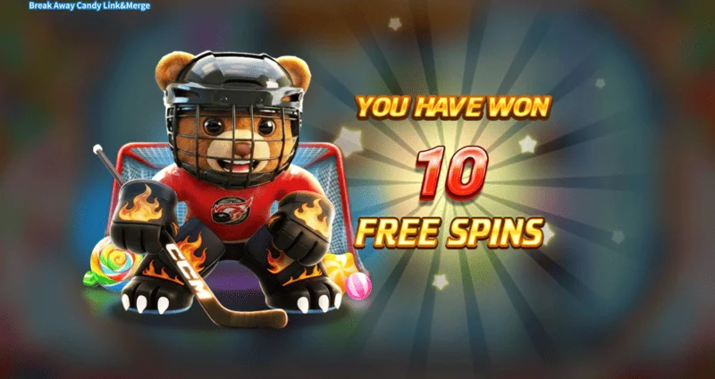 Break Away Candy - x10 multiplier on the final bonus spin